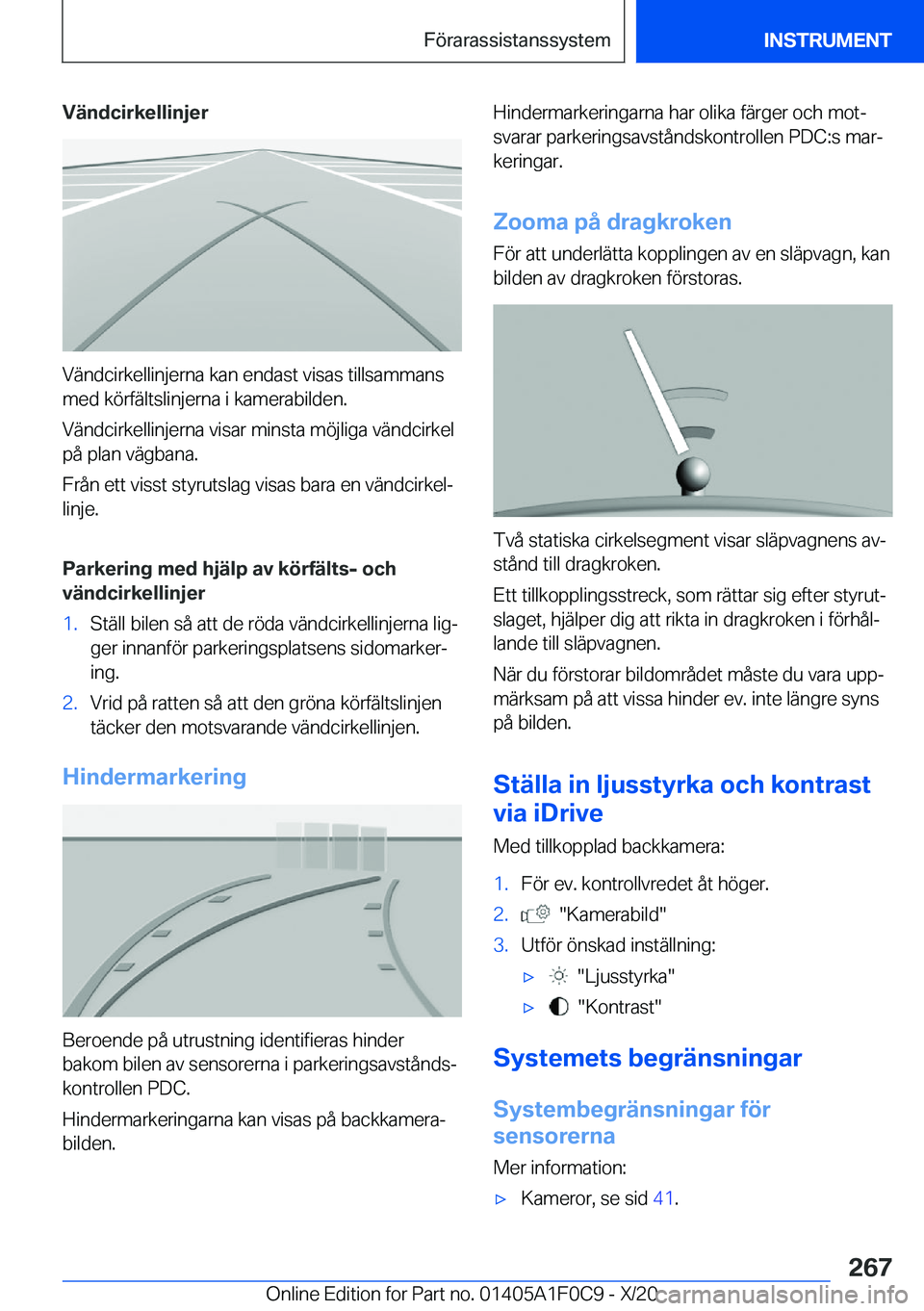 BMW X6 2021  InstruktionsbÖcker (in Swedish) �V�ä�n�d�c�i�r�k�e�l�l�i�n�j�e�r
�V�ä�n�d�c�i�r�k�e�l�l�i�n�j�e�r�n�a��k�a�n��e�n�d�a�s�t��v�i�s�a�s��t�i�l�l�s�a�m�m�a�n�s
�m�e�d��k�