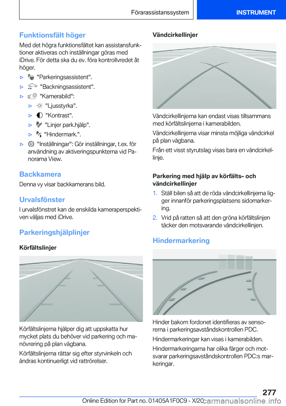 BMW X6 2021  InstruktionsbÖcker (in Swedish) �F�u�n�k�t�i�o�n�s�f�ä�l�t��h�