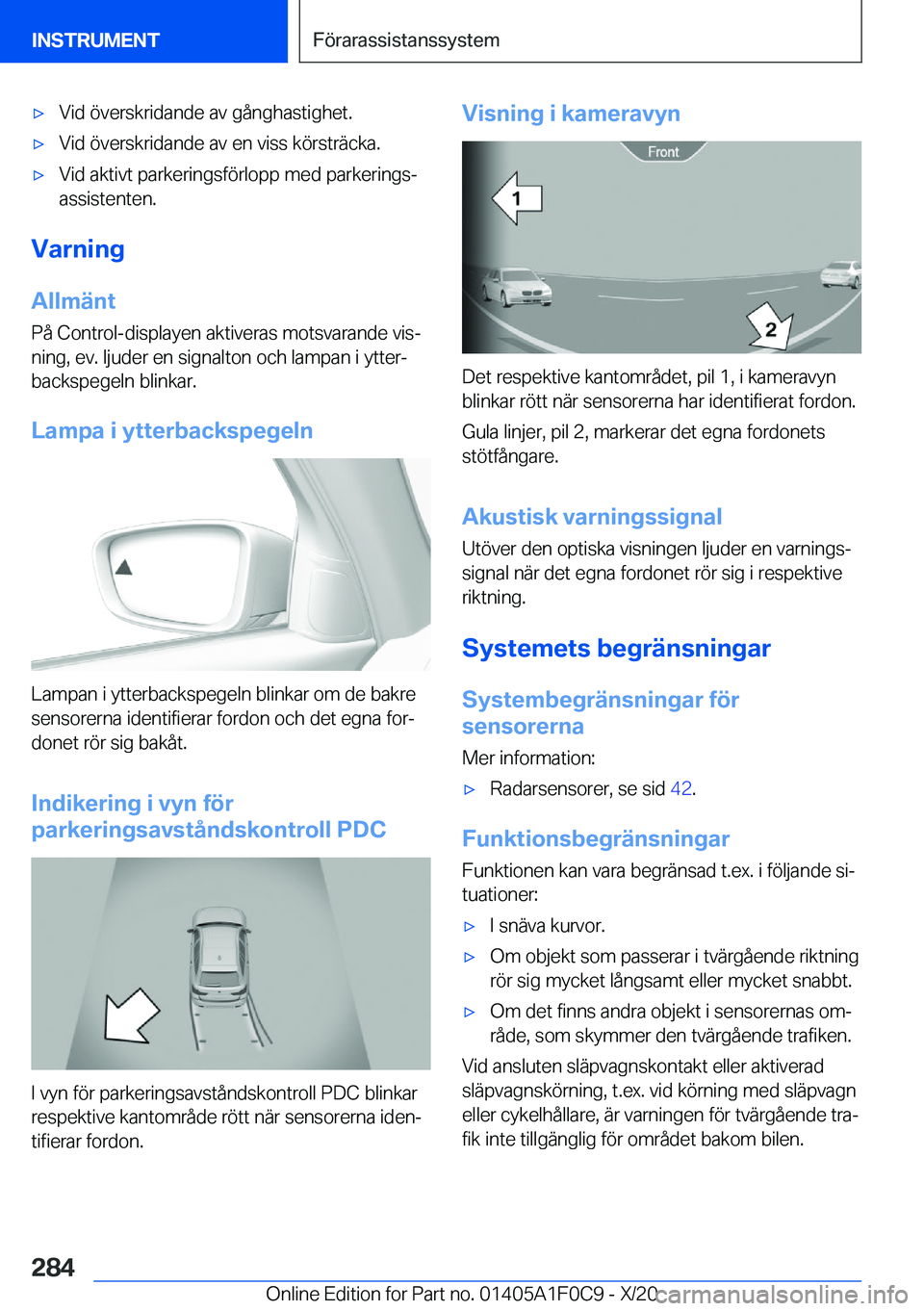 BMW X6 2021  InstruktionsbÖcker (in Swedish) 'x�V�i�d��