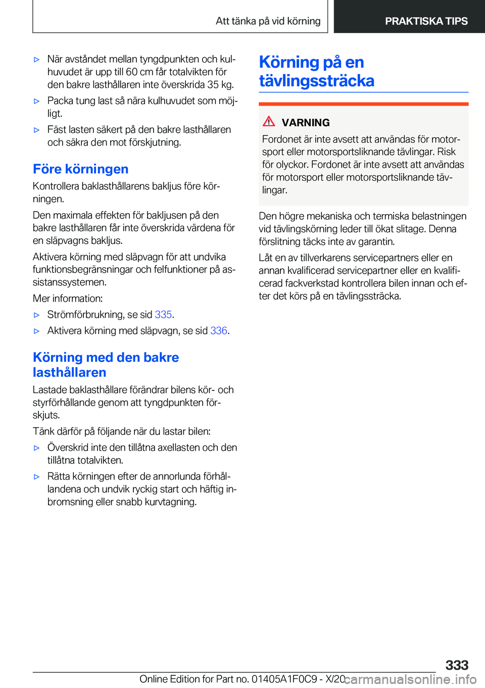 BMW X6 2021  InstruktionsbÖcker (in Swedish) 'x�N�ä�r��a�v�s�t�å�n�d�e�t��m�e�l�l�a�n��t�y�n�g�d�p�u�n�k�t�e�n��o�c�h��k�u�lj
�h�u�v�u�d�e�t��ä�r��u�p�p��t�i�l�l��6�0��c�m��f�å�r��t�o�t�a�l�v�i�k�t�e�n��f�