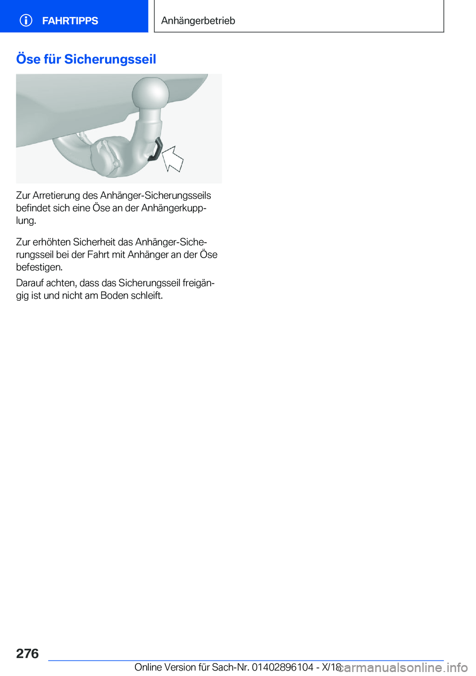 BMW X6 2019  Betriebsanleitungen (in German) �