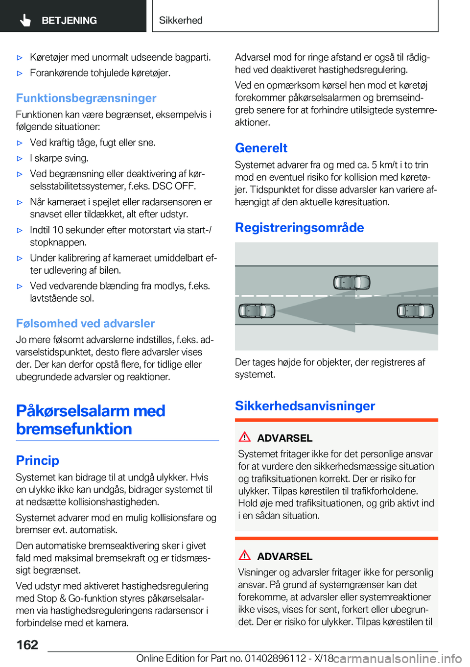 BMW X6 2019  InstruktionsbØger (in Danish) 'x�K�