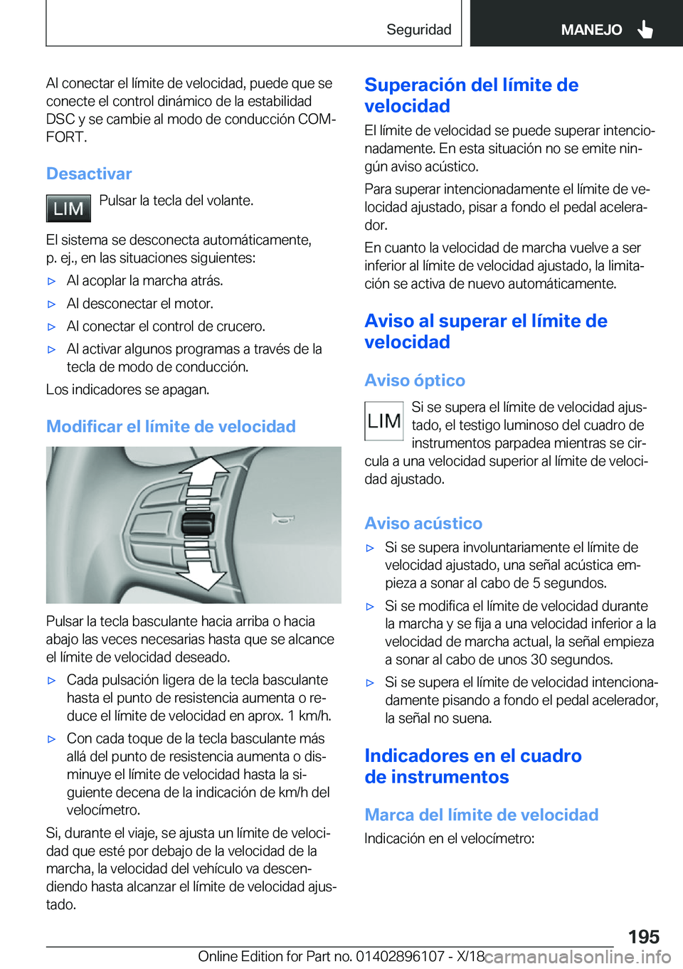BMW X6 2019  Manuales de Empleo (in Spanish) �A�l��c�o�n�e�c�t�a�r��e�l��l�