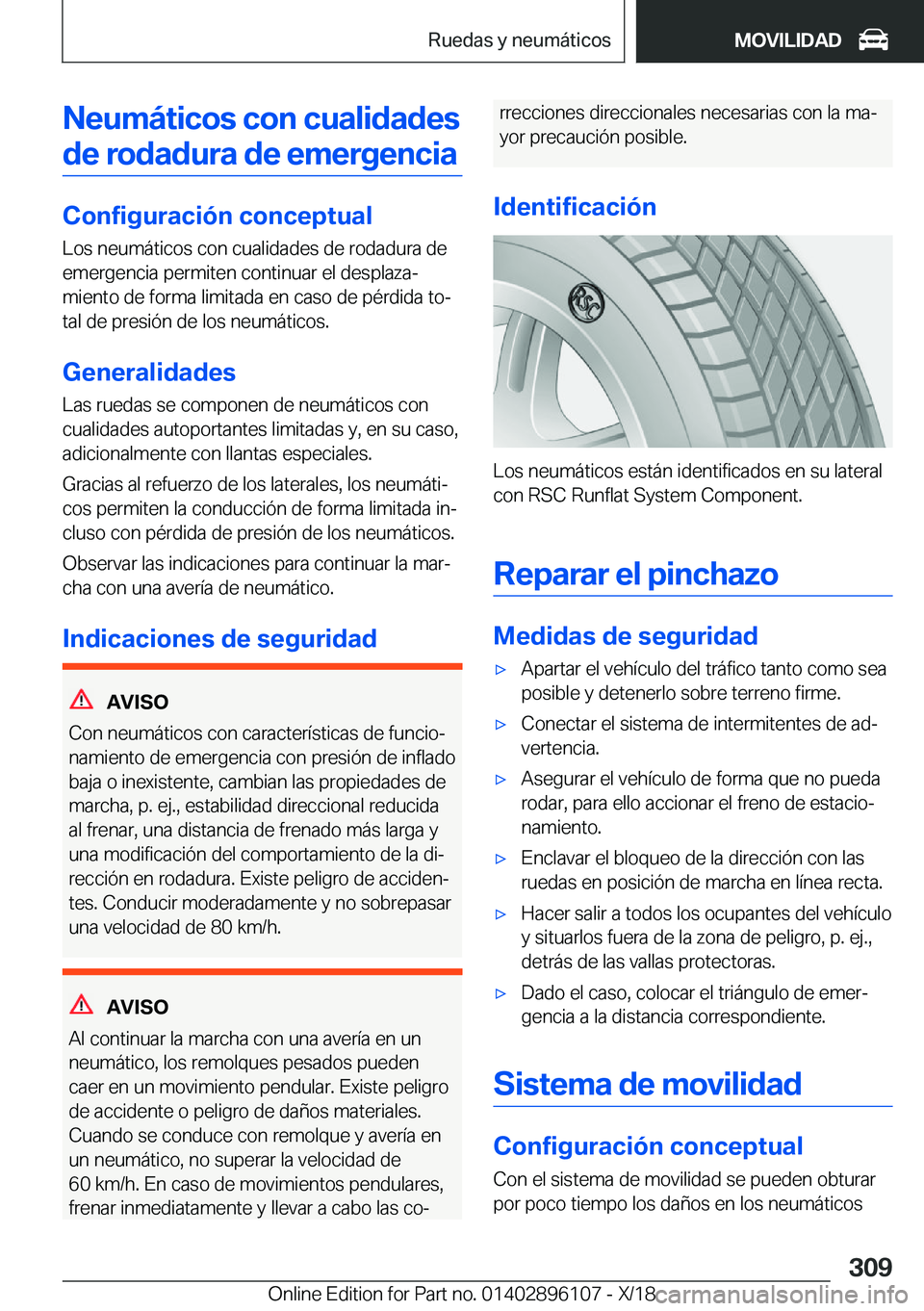 BMW X6 2019  Manuales de Empleo (in Spanish) �N�e�u�m�