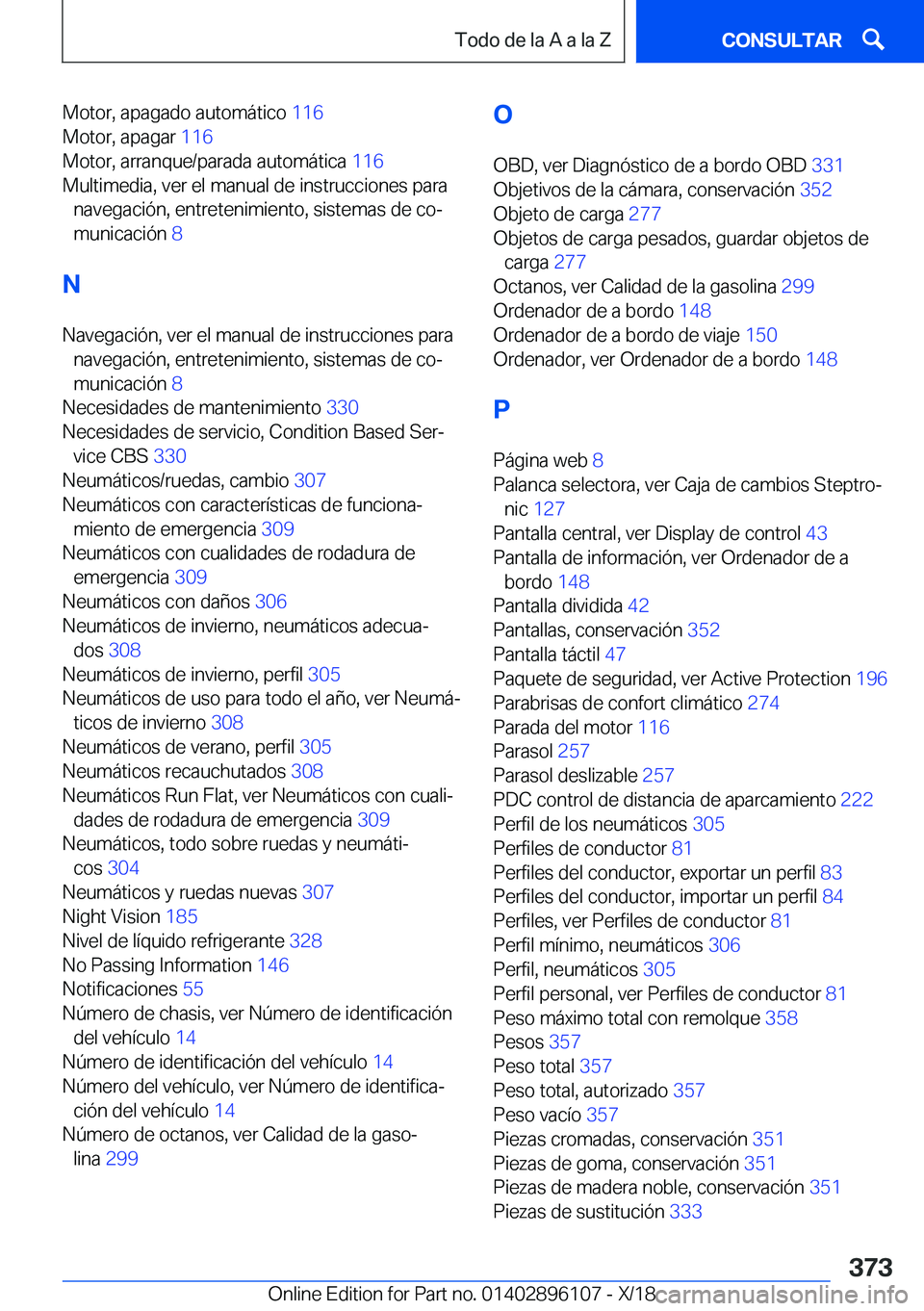 BMW X6 2019  Manuales de Empleo (in Spanish) �M�o�t�o�r�,��a�p�a�g�a�d�o��a�u�t�o�m�
