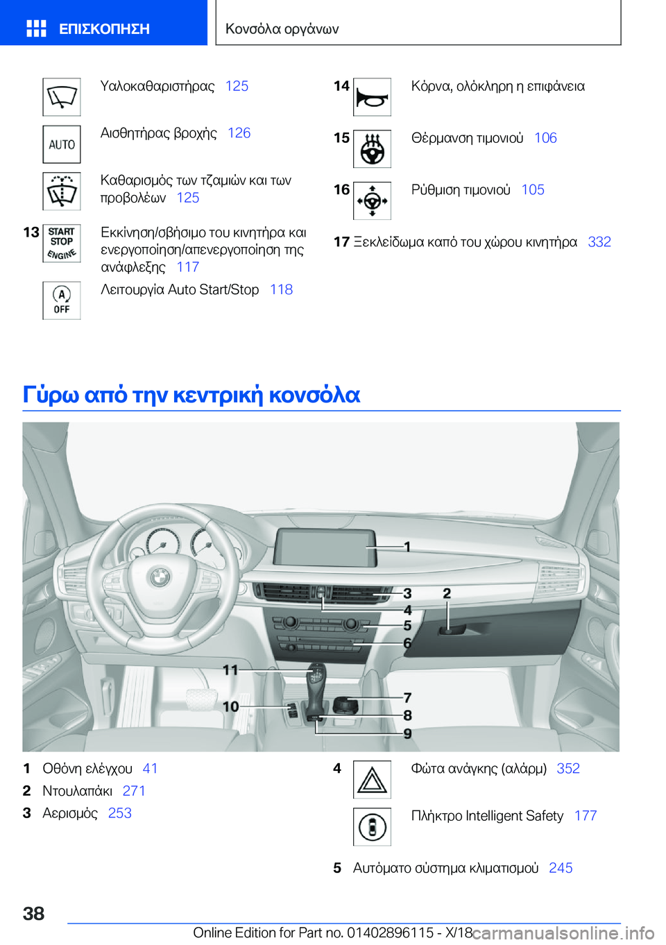 BMW X6 2019  ΟΔΗΓΌΣ ΧΡΉΣΗΣ (in Greek) gs^b]szsd\fgpdse\_�1�2�5T\fzygpdse�tdbjpe\_ �1�2�6>szsd\f_oe�gl`�gxs_\q`�]s\�gl`
cdbtb^ol`\_ �1�2�5�1�3X]]R`yfy�/