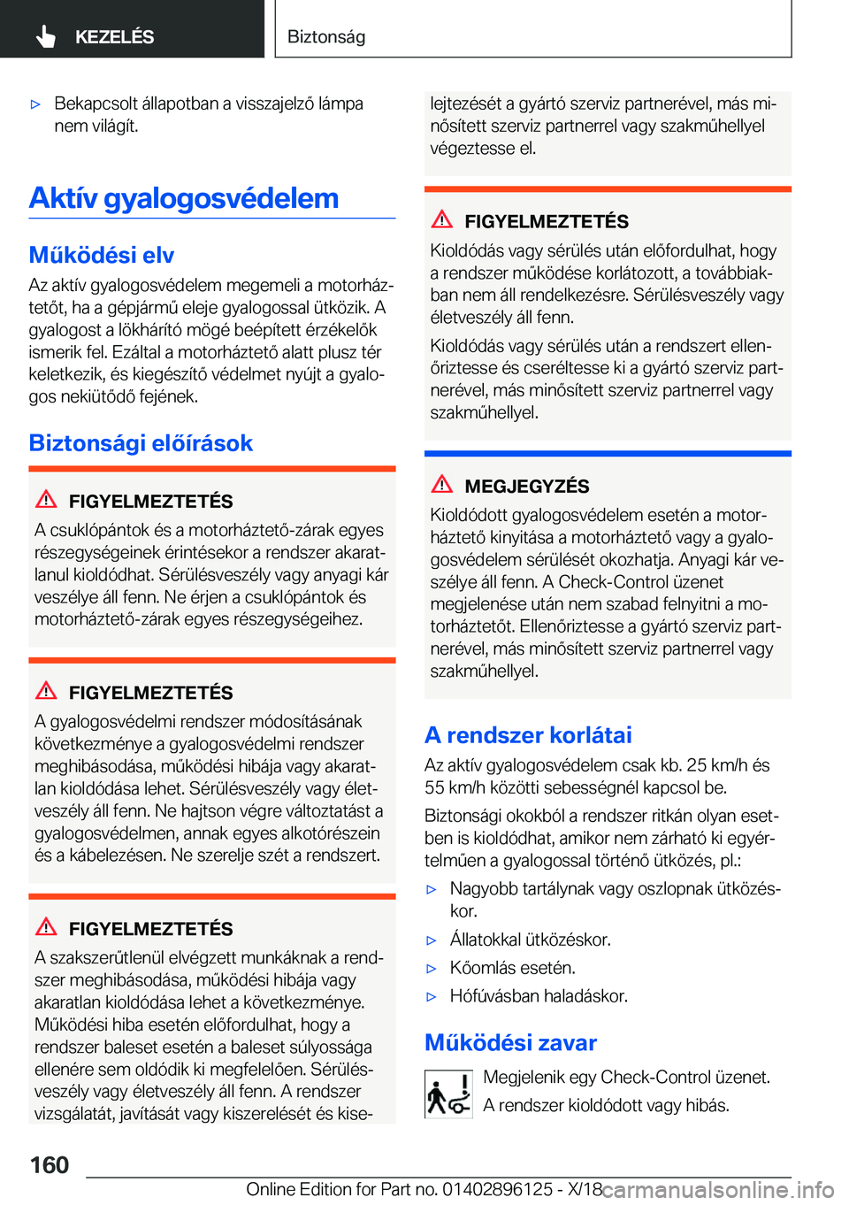 BMW X6 2019  Kezelési útmutató (in Hungarian) x�B�e�k�a�p�c�s�o�l�t��