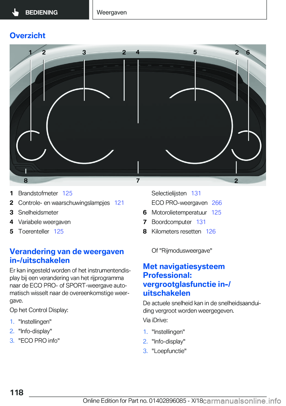 BMW X6 2019  Instructieboekjes (in Dutch) �O�v�e�r�z�i�c�h�t�1�B�r�a�n�d�s�t�o�f�m�e�t�e�r\_�1�2�5�2�C�o�n�t�r�o�l�e�-��e�n��w�a�a�r�s�c�h�u�w�i�n�g�s�l�a�m�p�j�e�s\_ �1�2�1�3�S�n�e�l�h�e�i�d�s�m�e�t�e�r�4�V�a�r�i�a�b�e�l�e��w�e�e�r�g�