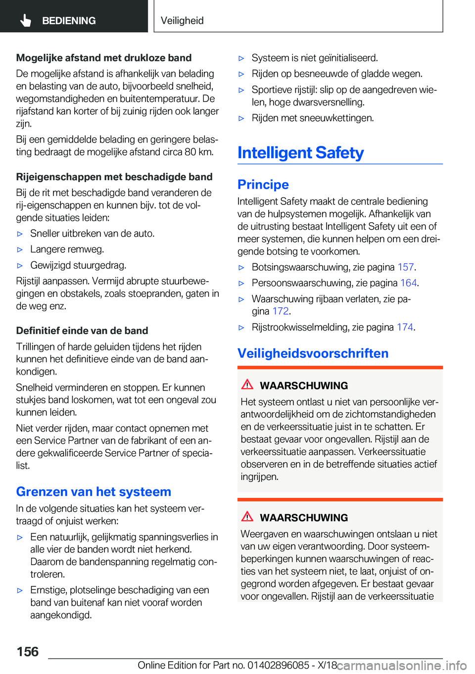 BMW X6 2019  Instructieboekjes (in Dutch) �M�o�g�e�l�i�j�k�e��a�f�s�t�a�n�d��m�e�t��d�r�u�k�l�o�z�e��b�a�n�d
�D�e��m�o�g�e�l�i�j�k�e��a�f�s�t�a�n�d��i�s��a�f�h�a�n�k�e�l�i�j�k��v�a�n��b�e�l�a�d�i�n�g �e�n��b�e�l�a�s�t�i�n�g��v�a�n