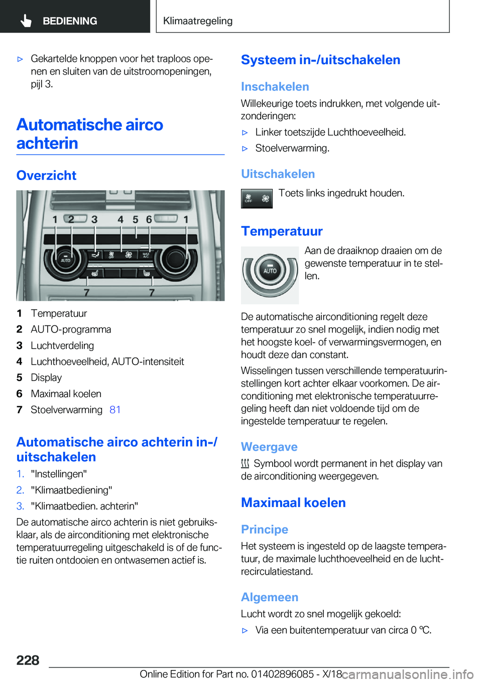 BMW X6 2019  Instructieboekjes (in Dutch) 'x�G�e�k�a�r�t�e�l�d�e��k�n�o�p�p�e�n��v�o�o�r��h�e�t��t�r�a�p�l�o�o�s��o�p�ej
�n�e�n��e�n��s�l�u�i�t�e�n��v�a�n��d�e��u�i�t�s�t�r�o�o�m�o�p�e�n�i�n�g�e�n�,
�p�i�j�l��3�.
�A�u�t�o�m�a�