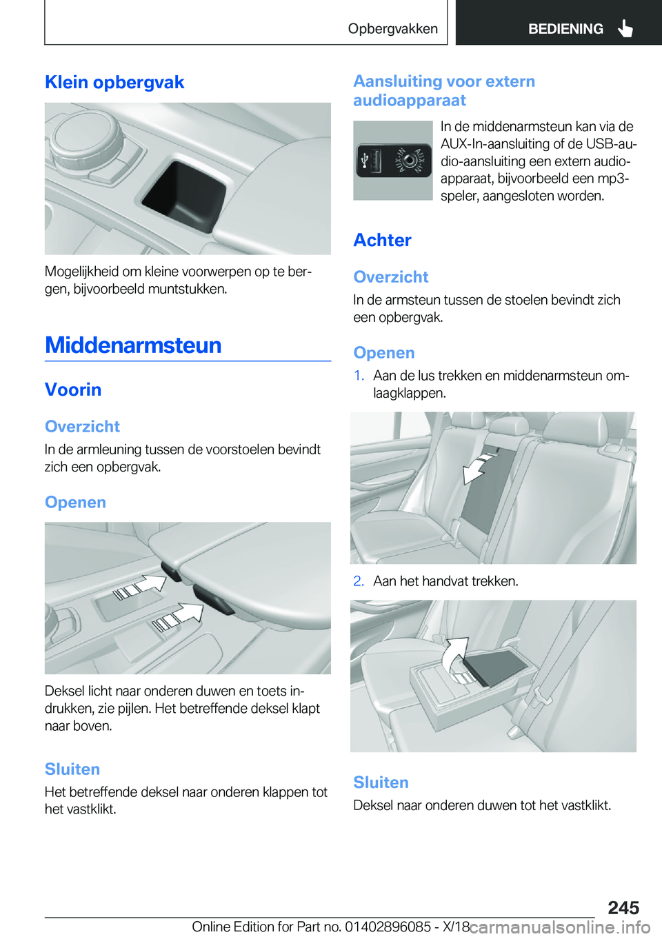 BMW X6 2019  Instructieboekjes (in Dutch) �K�l�e�i�n��o�p�b�e�r�g�v�a�k
�M�o�g�e�l�i�j�k�h�e�i�d��o�m��k�l�e�i�n�e��v�o�o�r�w�e�r�p�e�n��o�p��t�e��b�e�rj�g�e�n�,��b�i�j�v�o�o�r�b�e�e�l�d��m�u�n�t�s�t�u�k�k�e�n�.
�M�i�d�d�e�n�a�r�m�s