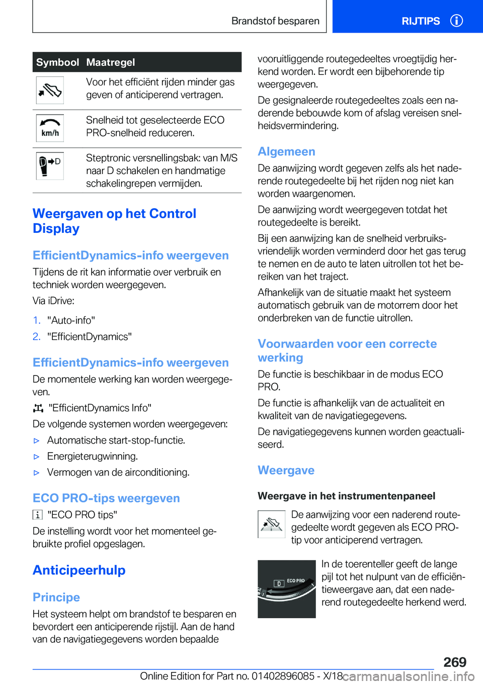 BMW X6 2019  Instructieboekjes (in Dutch) �S�y�m�b�o�o�l�M�a�a�t�r�e�g�e�l�V�o�o�r��h�e�t��e�f�f�i�c�i�