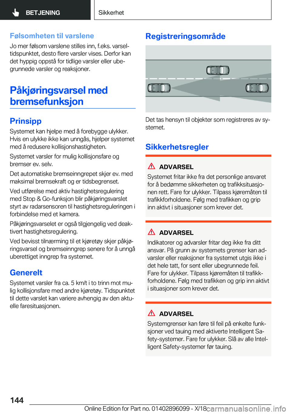 BMW X6 2019  InstruksjonsbØker (in Norwegian) �F�
