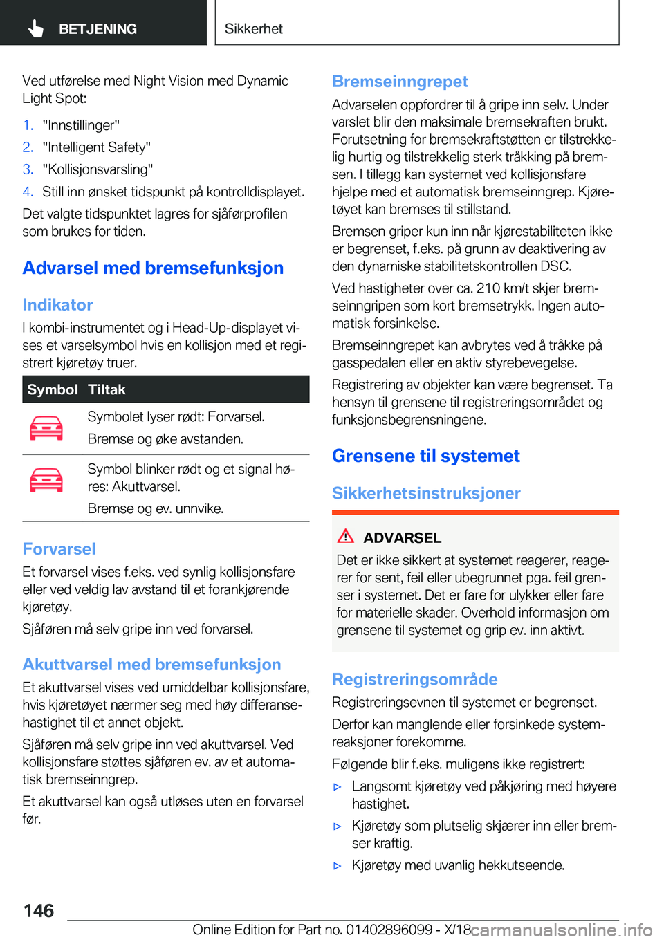 BMW X6 2019  InstruksjonsbØker (in Norwegian) �V�e�d��u�t�f�