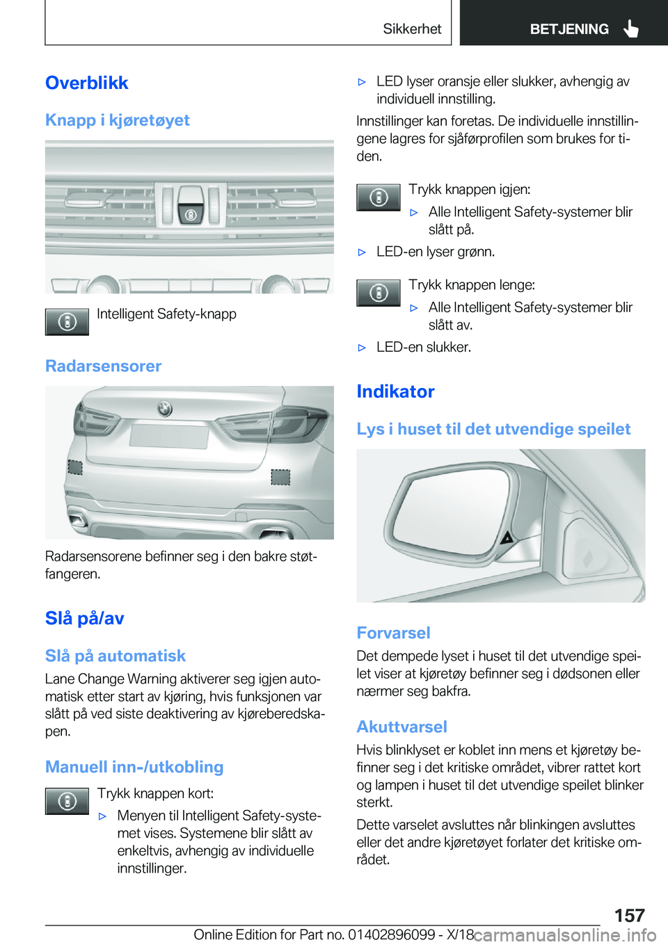 BMW X6 2019  InstruksjonsbØker (in Norwegian) �O�v�e�r�b�l�i�k�k�K�n�a�p�p��i��k�j�
