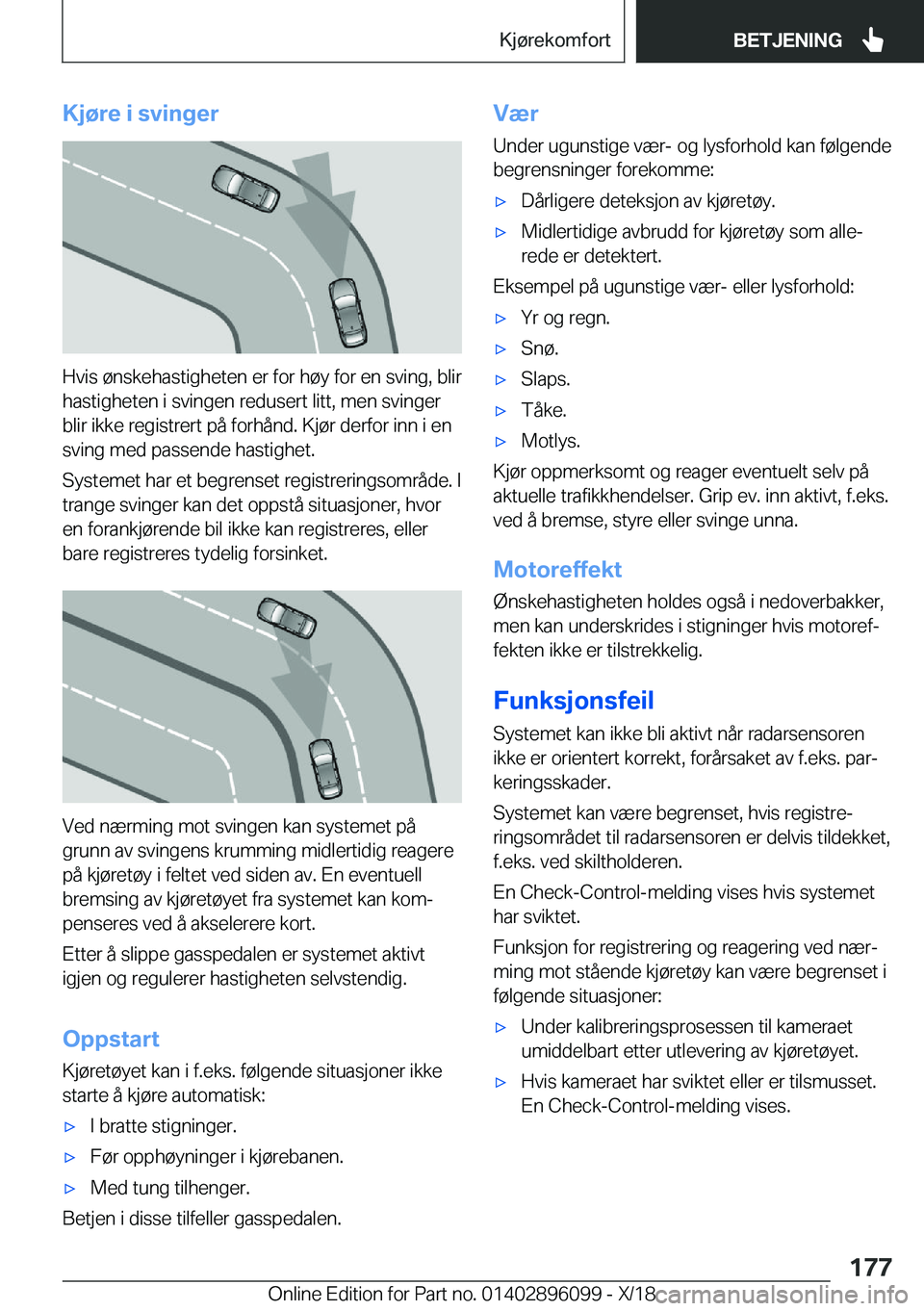 BMW X6 2019  InstruksjonsbØker (in Norwegian) �K�j�