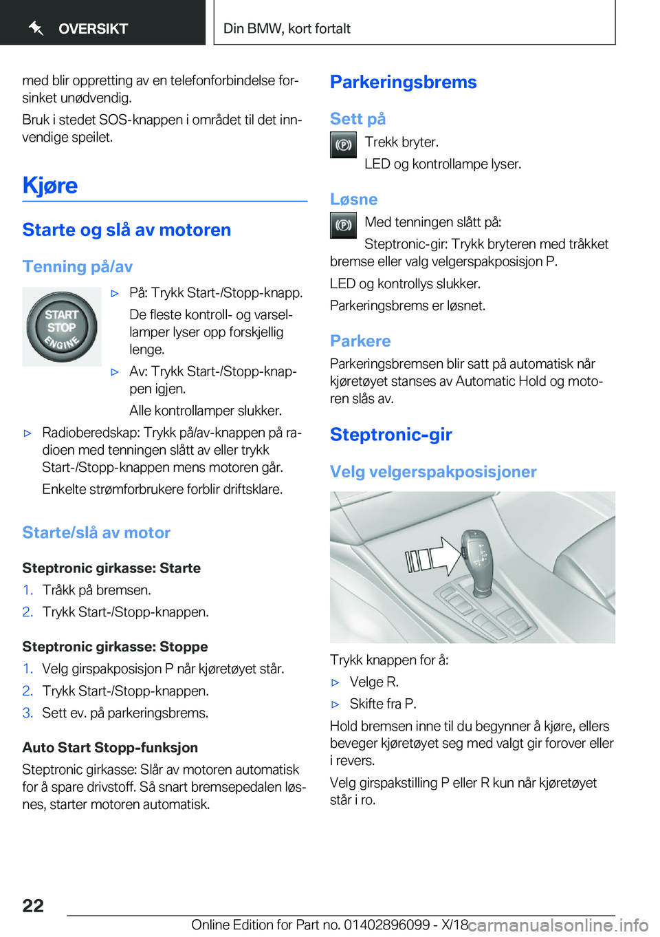 BMW X6 2019  InstruksjonsbØker (in Norwegian) �m�e�d��b�l�i�r��o�p�p�r�e�t�t�i�n�g��a�v��e�n��t�e�l�e�f�o�n�f�o�r�b�i�n�d�e�l�s�e��f�o�rj�s�i�n�k�e�t��u�n�