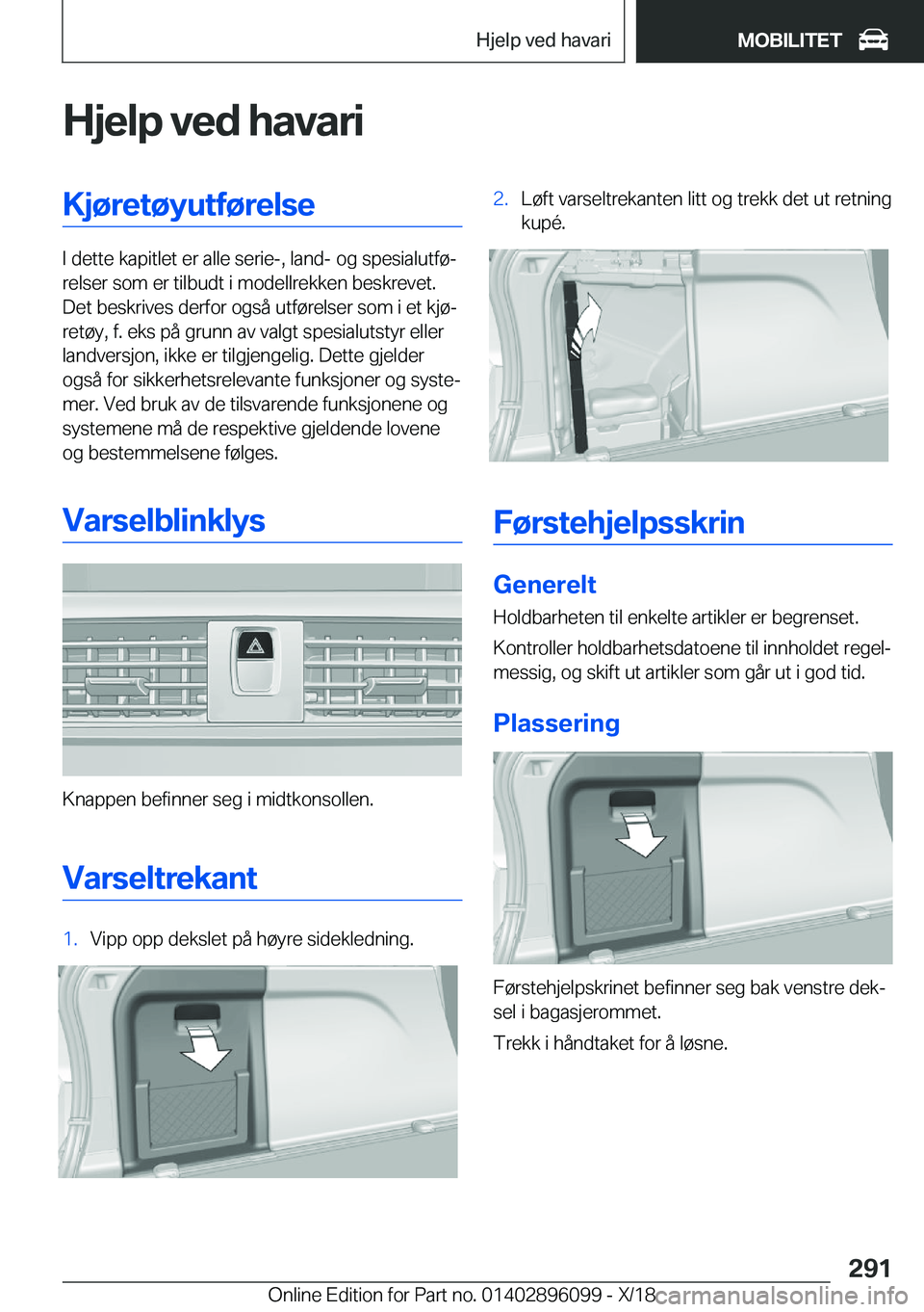 BMW X6 2019  InstruksjonsbØker (in Norwegian) �H�j�e�l�p��v�e�d��h�a�v�a�r�i�K�j�