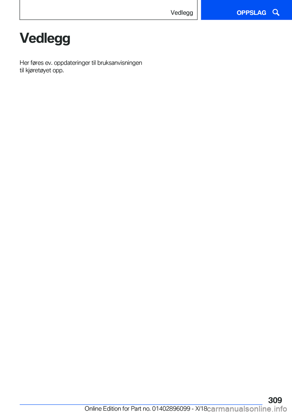 BMW X6 2019  InstruksjonsbØker (in Norwegian) �V�e�d�l�e�g�g�H�e�r��f�