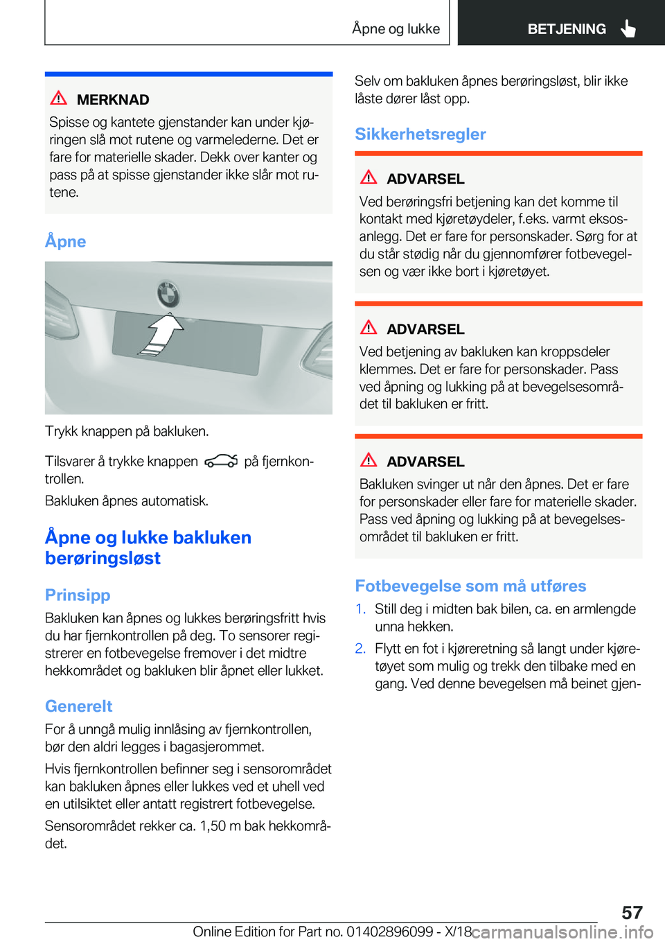 BMW X6 2019  InstruksjonsbØker (in Norwegian) �M�E�R�K�N�A�D
�S�p�i�s�s�e��o�g��k�a�n�t�e�t�e��g�j�e�n�s�t�a�n�d�e�r��k�a�n��u�n�d�e�r��k�j�