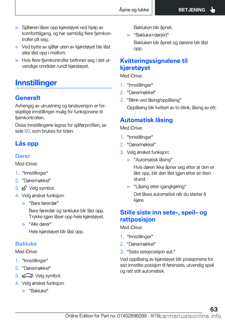BMW X6 2019  InstruksjonsbØker (in Norwegian) x�S�j�å�f�