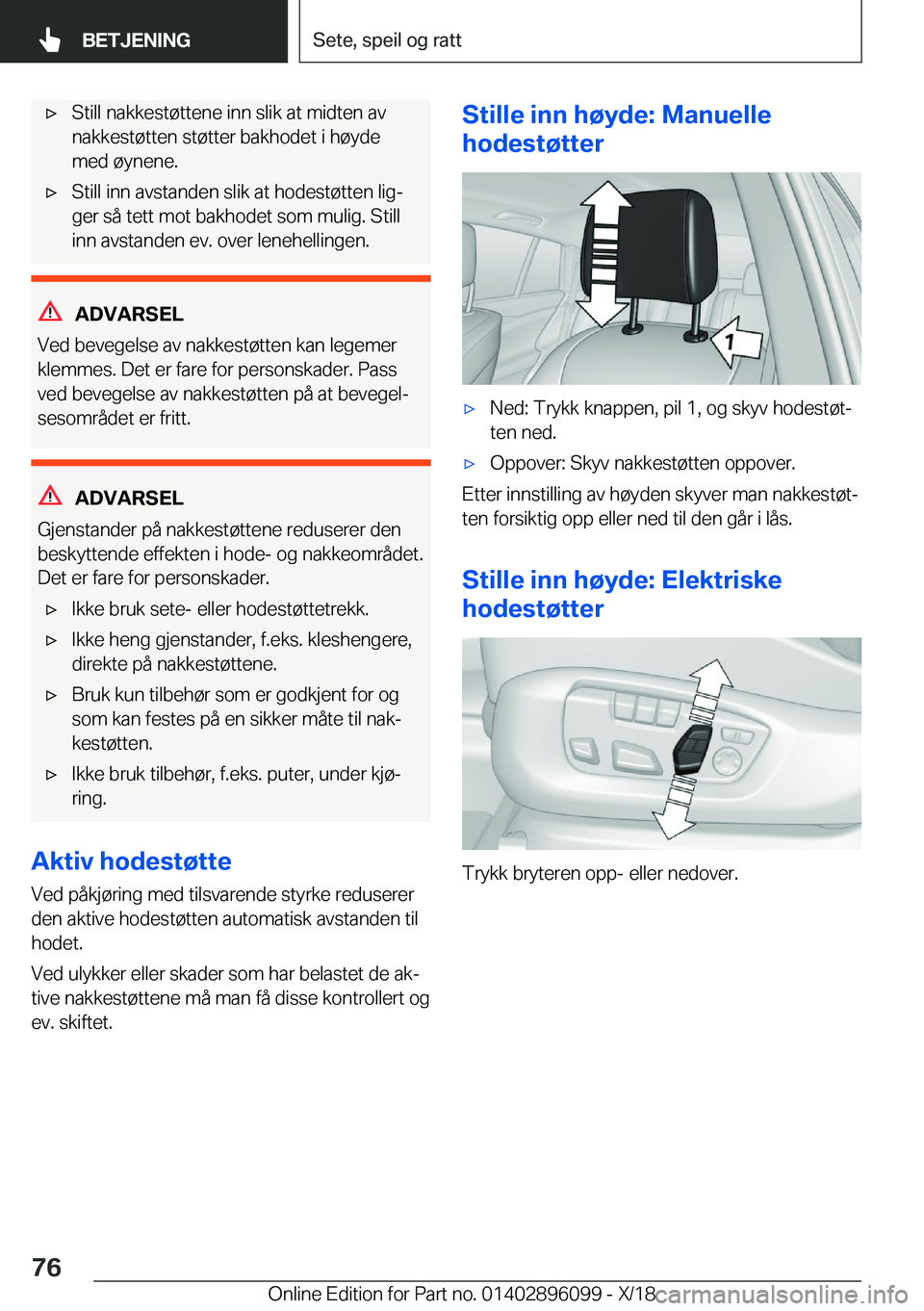BMW X6 2019  InstruksjonsbØker (in Norwegian) x�S�t�i�l�l��n�a�k�k�e�s�t�