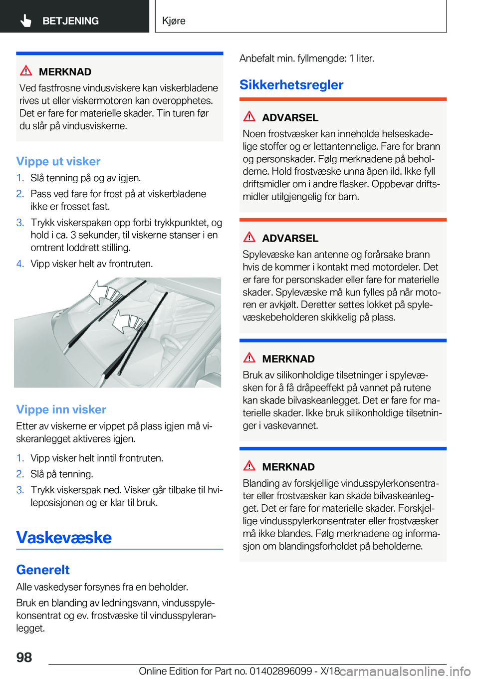 BMW X6 2019  InstruksjonsbØker (in Norwegian) �M�E�R�K�N�A�D
�V�e�d��f�a�s�t�f�r�o�s�n�e��v�i�n�d�u�s�v�i�s�k�e�r�e��k�a�n��v�i�s�k�e�r�b�l�a�d�e�n�e
�r�i�v�e�s��u�t��e�l�l�e�r��v�i�s�k�e�r�m�o�t�o�r�e�n��k�a�n��o�v�e�r�o�p�p�h�e�t�e�s�.
