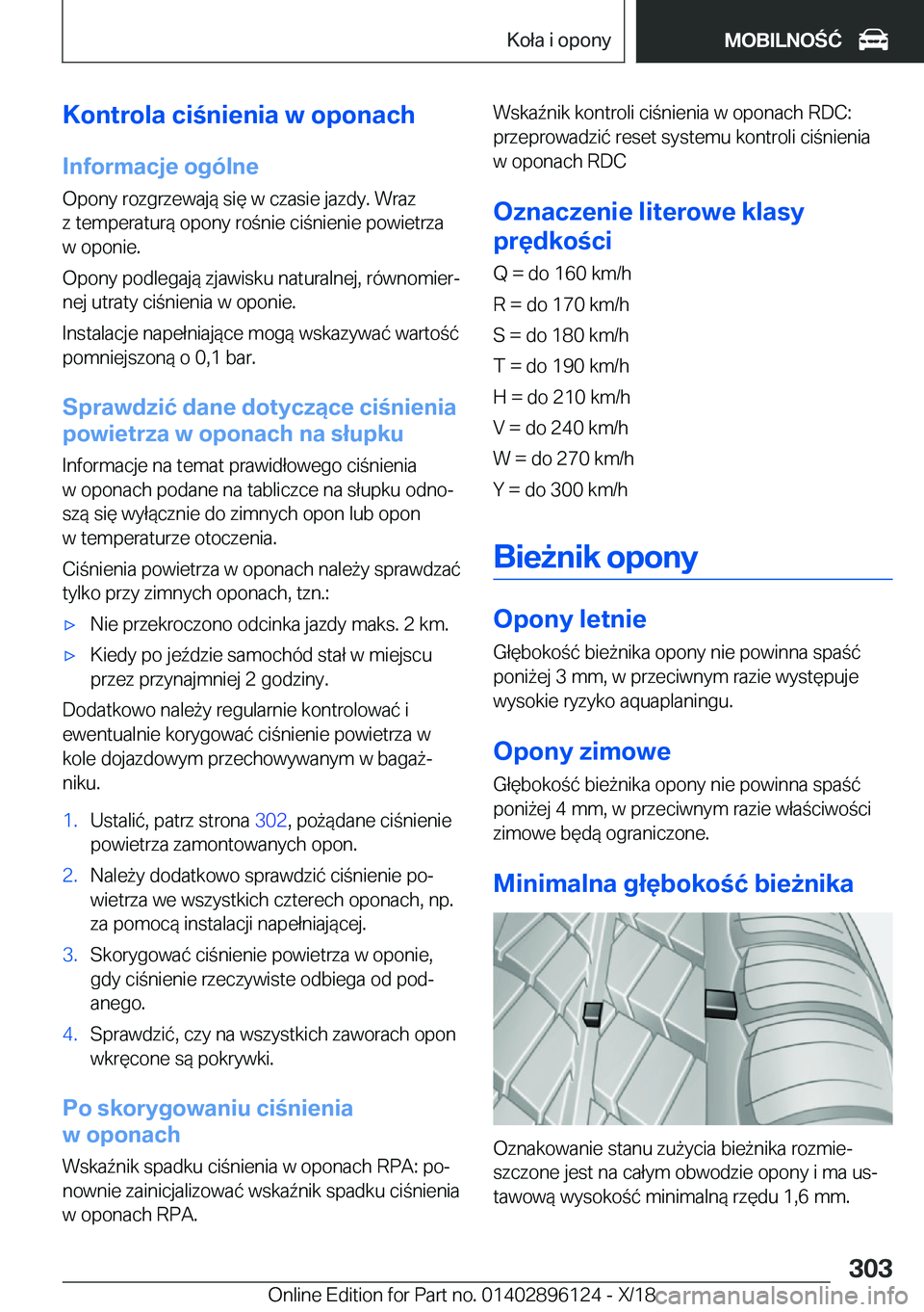 BMW X6 2019  Instrukcja obsługi (in Polish) �K�o�n�t�r�o�l�a��c�i�n�i�e�n�i�a��w��o�p�o�n�a�c�h�I�n�f�o�r�m�a�c�j�e��o�g�