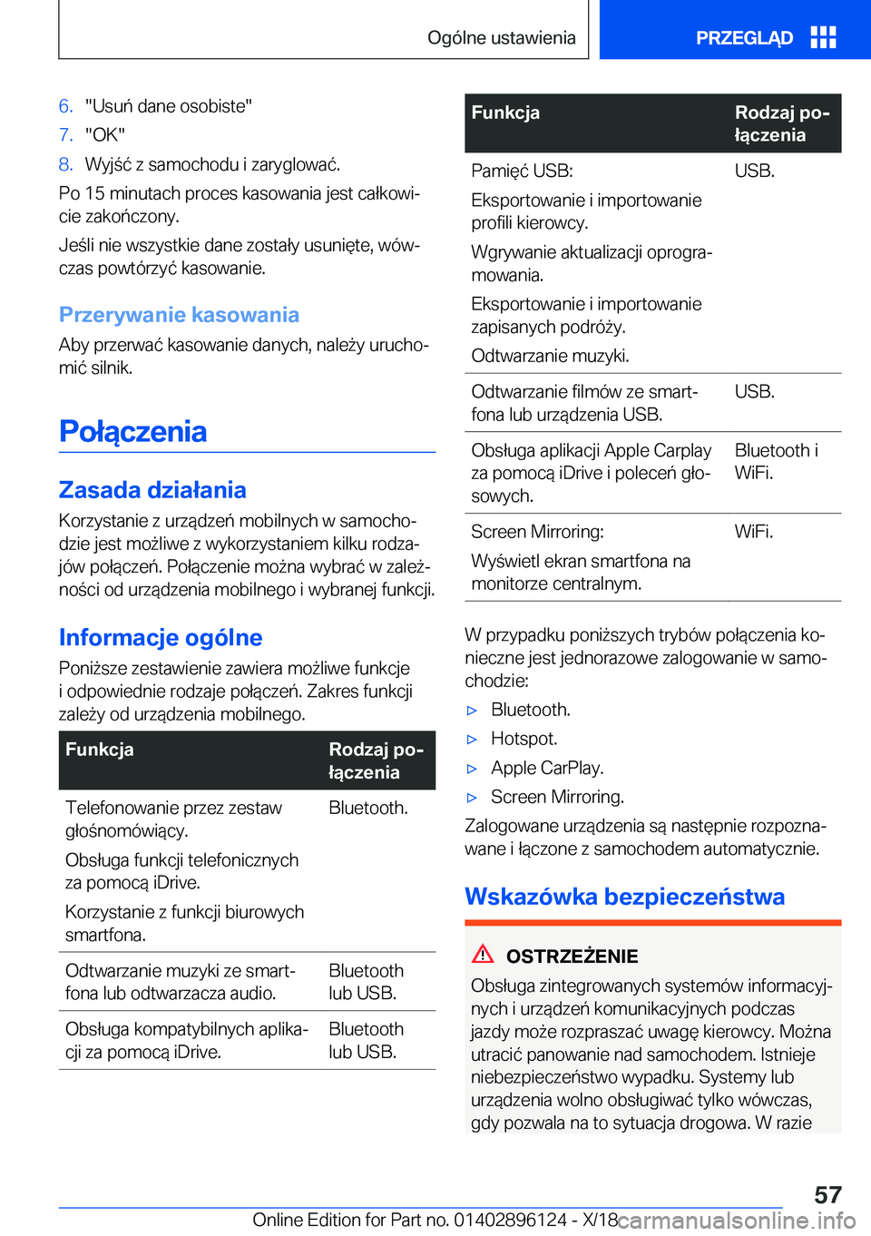 BMW X6 2019  Instrukcja obsługi (in Polish) �6�.��U�s�u�