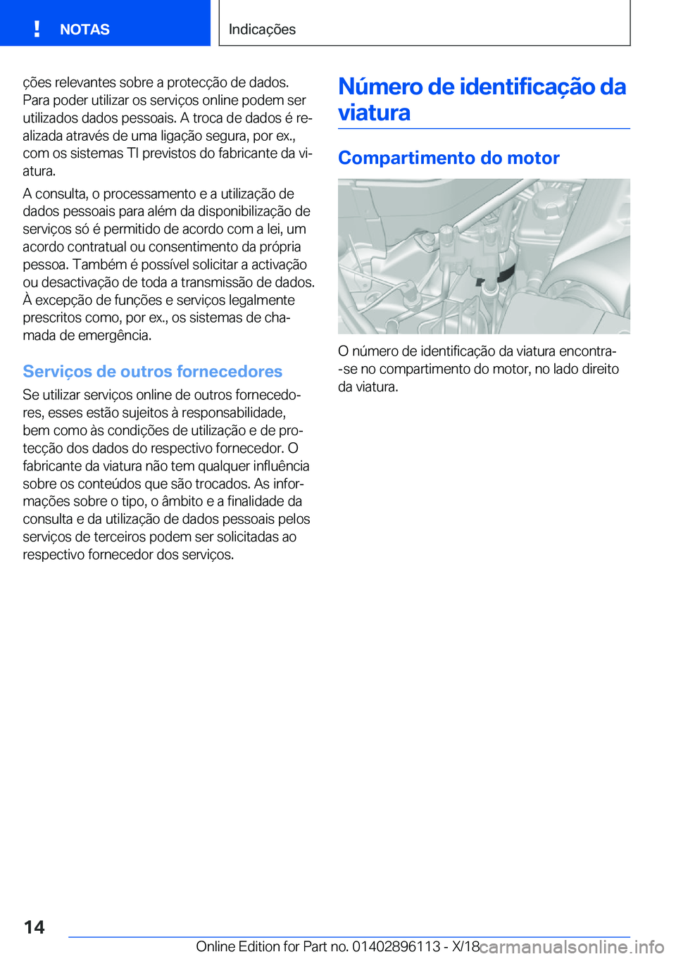 BMW X6 2019  Manual do condutor (in Portuguese) �