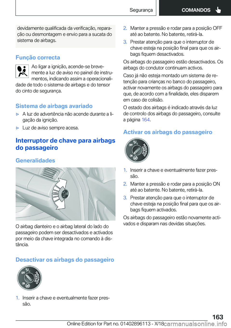 BMW X6 2019  Manual do condutor (in Portuguese) �d�e�v�i�d�a�m�e�n�t�e��q�u�a�l�i�f�i�c�a�d�a��d�a��v�e�r�i�f�i�c�a�