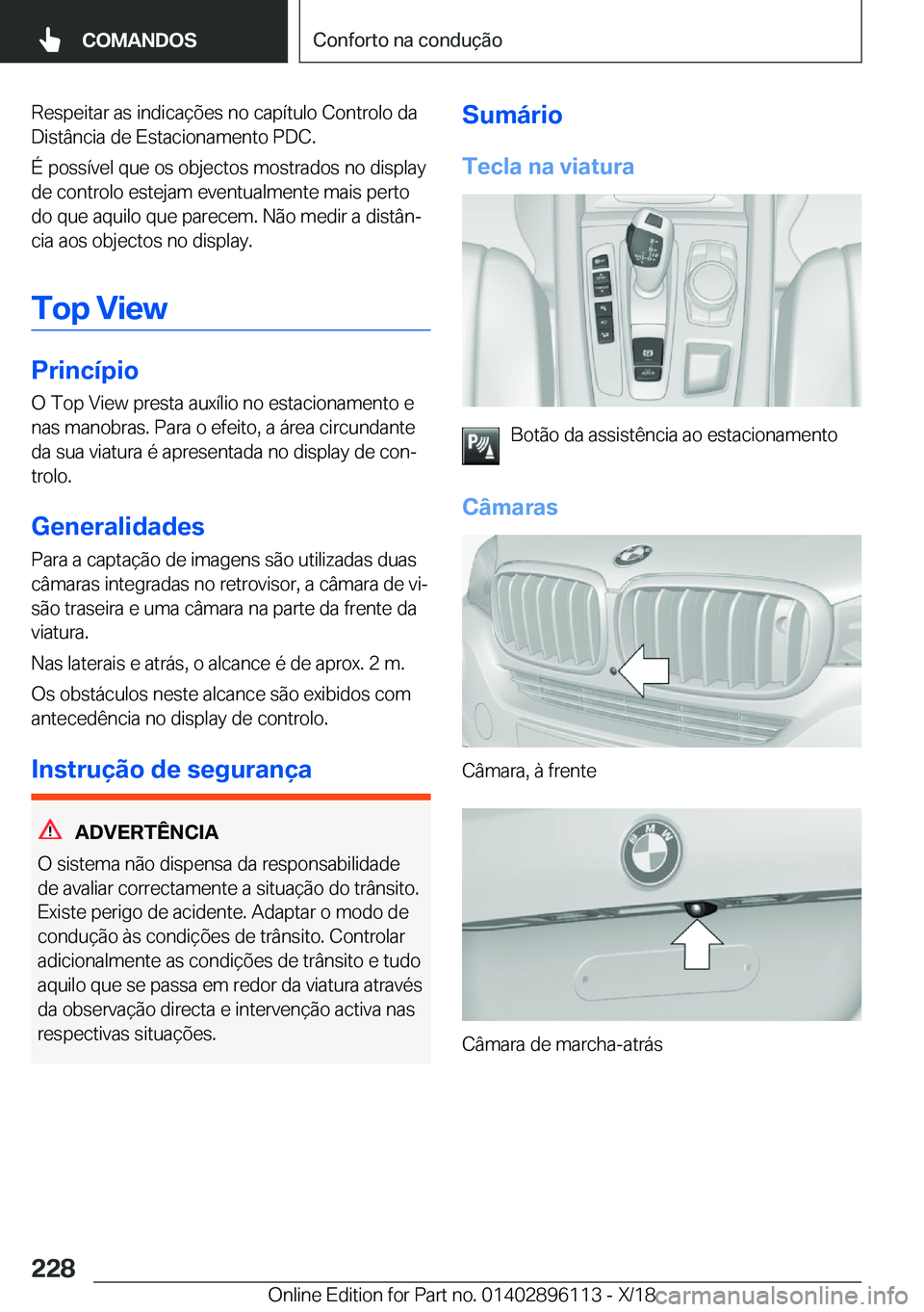 BMW X6 2019  Manual do condutor (in Portuguese) �R�e�s�p�e�i�t�a�r��a�s��i�n�d�i�c�a�