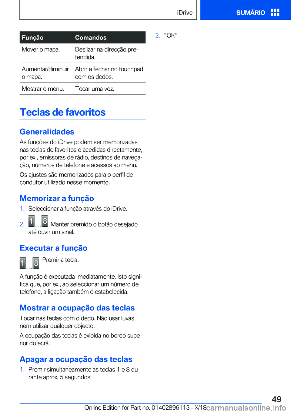 BMW X6 2019  Manual do condutor (in Portuguese) �F�u�n�