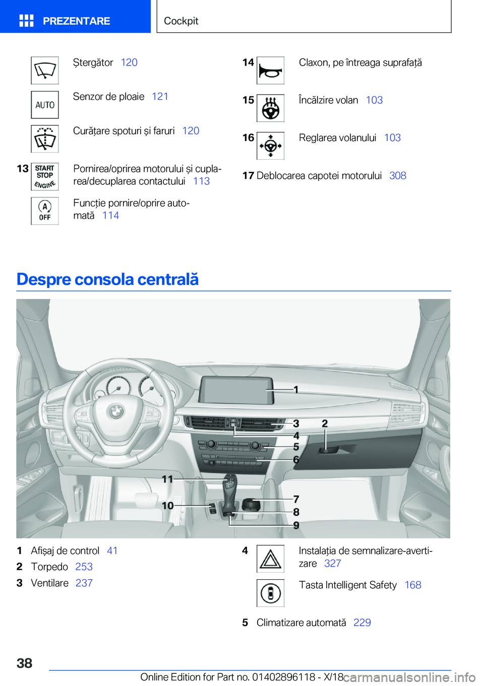 BMW X6 2019  Ghiduri De Utilizare (in Romanian) %�t�e�r�g�