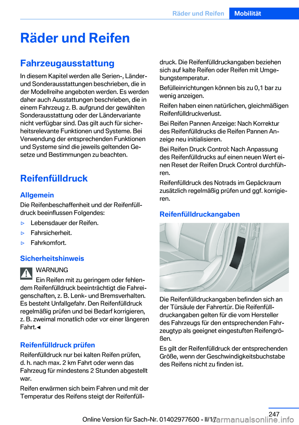 BMW X6 2017  Betriebsanleitungen (in German) �R�