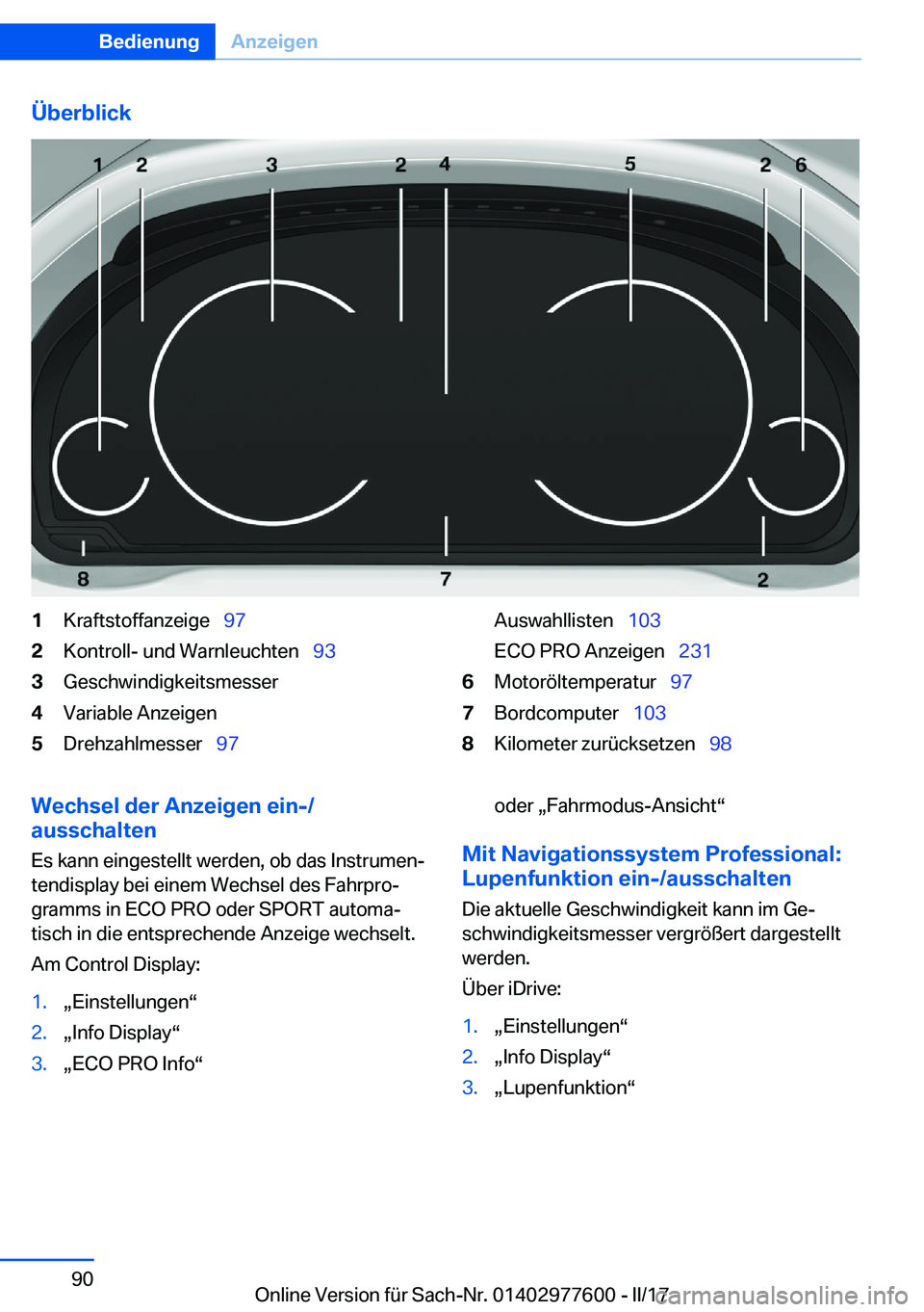 BMW X6 2017  Betriebsanleitungen (in German) �