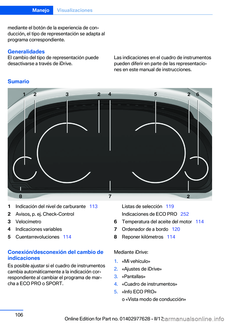 BMW X6 2017  Manuales de Empleo (in Spanish) �m�e�d�i�a�n�t�e� �e�l� �b�o�t�