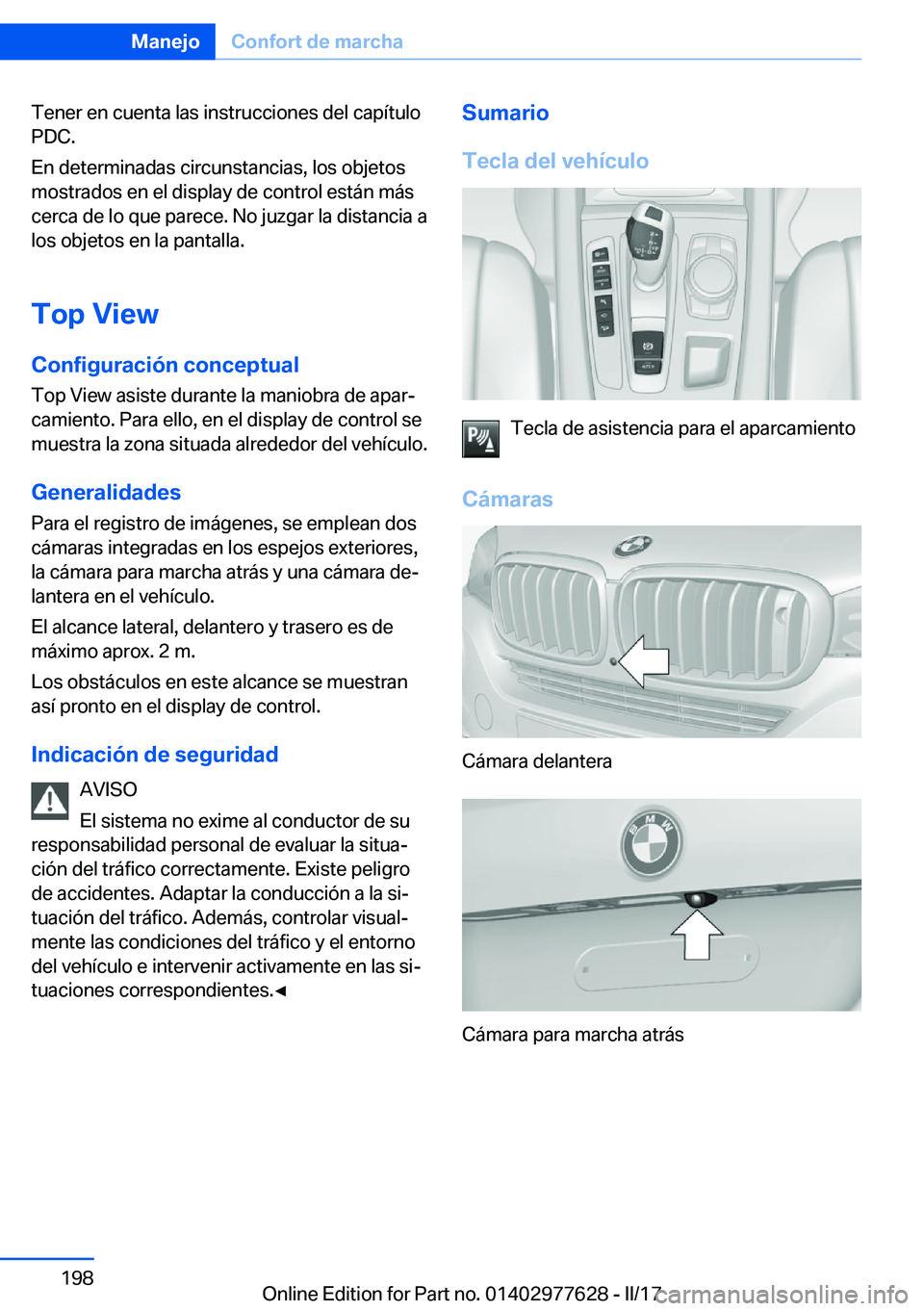BMW X6 2017  Manuales de Empleo (in Spanish) �T�e�n�e�r� �e�n� �c�u�e�n�t�a� �l�a�s� �i�n�s�t�r�u�c�c�i�o�n�e�s� �d�e�l� �c�a�p�