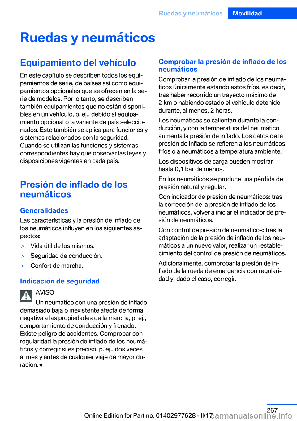 BMW X6 2017  Manuales de Empleo (in Spanish) �R�u�e�d�a�s��y��n�e�u�m�