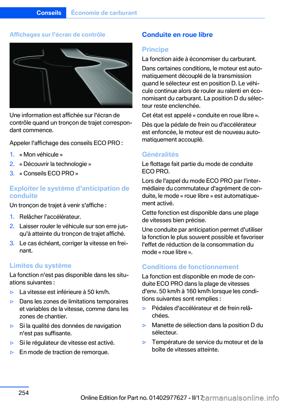 BMW X6 2017  Notices Demploi (in French) �A�f�f�i�c�h�a�g�e�s��s�u�r��l�'�é�c�r�a�n��d�e��c�o�n�t�r�