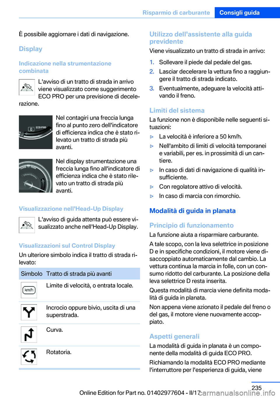 BMW X6 2017  Libretti Di Uso E manutenzione (in Italian) �