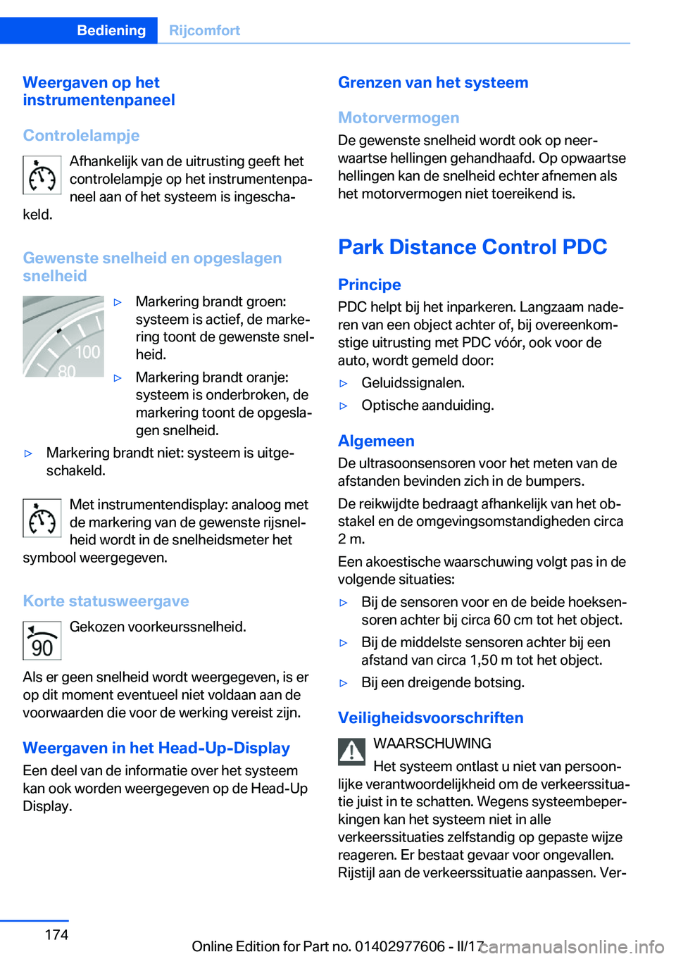 BMW X6 2017  Instructieboekjes (in Dutch) �W�e�e�r�g�a�v�e�n��o�p��h�e�t
�i�n�s�t�r�u�m�e�n�t�e�n�p�a�n�e�e�l
�C�o�n�t�r�o�l�e�l�a�m�p�j�e �A�f�h�a�n�k�e�l�i�j�k� �v�a�n� �d�e� �u�i�t�r�u�s�t�i�n�g� �g�e�e�f�t� �h�e�t
�c�o�n�t�r�o�l�e�l�a�m
