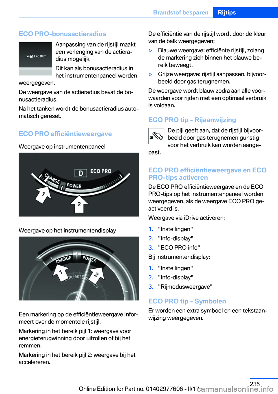 BMW X6 2017  Instructieboekjes (in Dutch) �E�C�O��P�R�O�-�b�o�n�u�s�a�c�t�i�e�r�a�d�i�u�s�A�a�n�p�a�s�s�i�n�g� �v�a�n� �d�e� �r�i�j�s�t�i�j�l� �m�a�a�k�t�e�e�n� �v�e�r�l�e�n�g�i�n�g� �v�a�n� �d�e� �a�c�t�i�e�r�aj
�d�i�u�s� �m�o�g�e�l�i�j�k�
