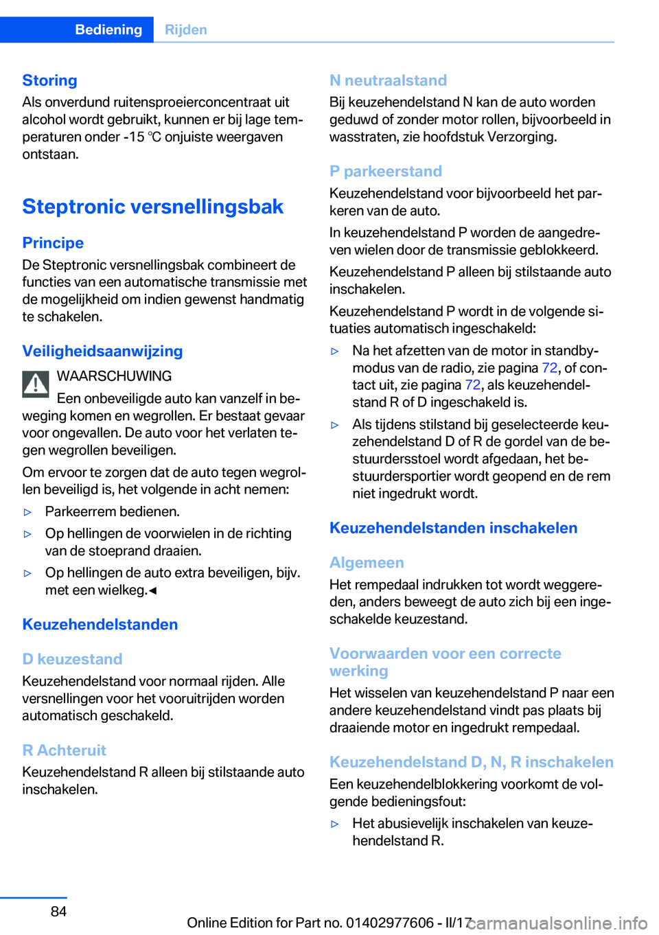 BMW X6 2017  Instructieboekjes (in Dutch) �S�t�o�r�i�n�g�A�l�s� �o�n�v�e�r�d�u�n�d� �r�u�i�t�e�n�s�p�r�o�e�i�e�r�c�o�n�c�e�n�t�r�a�a�t� �u�i�t�a�l�c�o�h�o�l� �w�o�r�d�t� �g�e�b�r�u�i�k�t�,� �k�u�n�n�e�n� �e�r� �b�i�j� �l�a�g�e� �t�e�mj
�p�e�