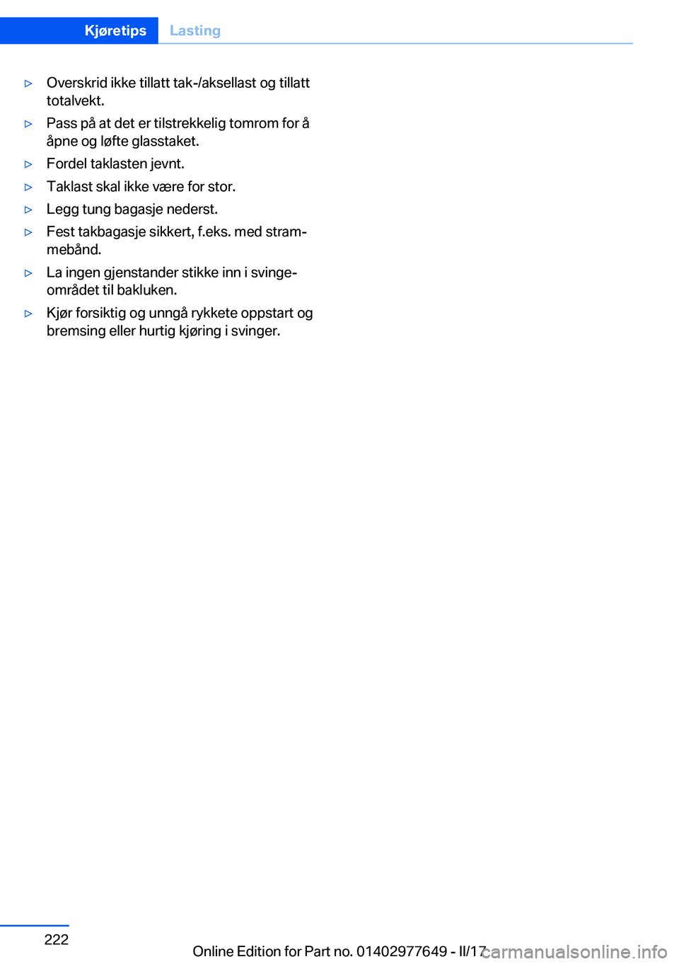 BMW X6 2017  InstruksjonsbØker (in Norwegian) 'y�O�v�e�r�s�k�r�i�d� �i�k�k�e� �t�i�l�l�a�t�t� �t�a�k�-�/�a�k�s�e�l�l�a�s�t� �o�g� �t�i�l�l�a�t�t
�t�o�t�a�l�v�e�k�t�.'y�P�a�s�s� �p�å� �a�t� �d�e�t� �e�r� �t�i�l�s�t�r�e�k�k�e�l�i�g� �t�o�m