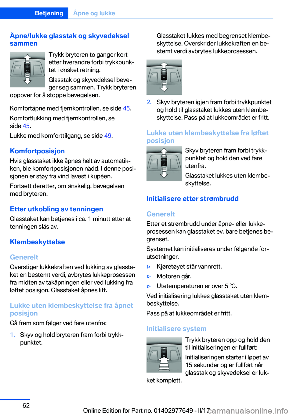 BMW X6 2017  InstruksjonsbØker (in Norwegian) �