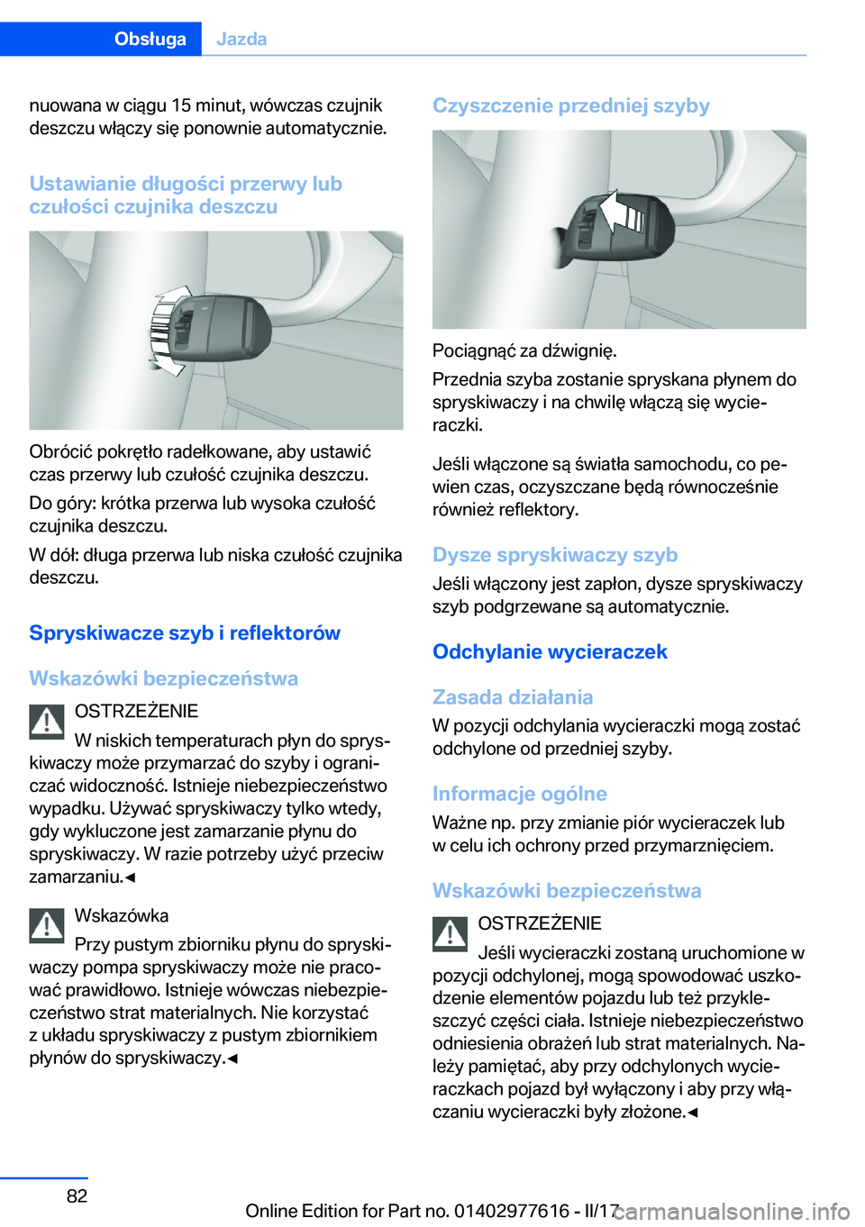 BMW X6 2017  Instrukcja obsługi (in Polish) �n�u�o�w�a�n�a� �w� �c�i�