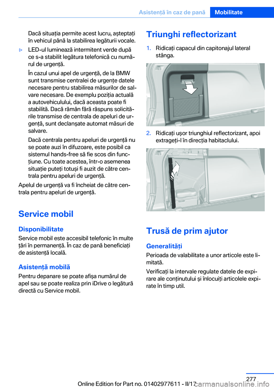 BMW X6 2017  Ghiduri De Utilizare (in Romanian) �D�a�c�