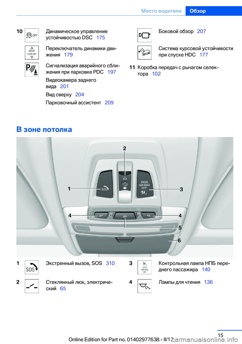 BMW X6 2017  Руково �1�0 