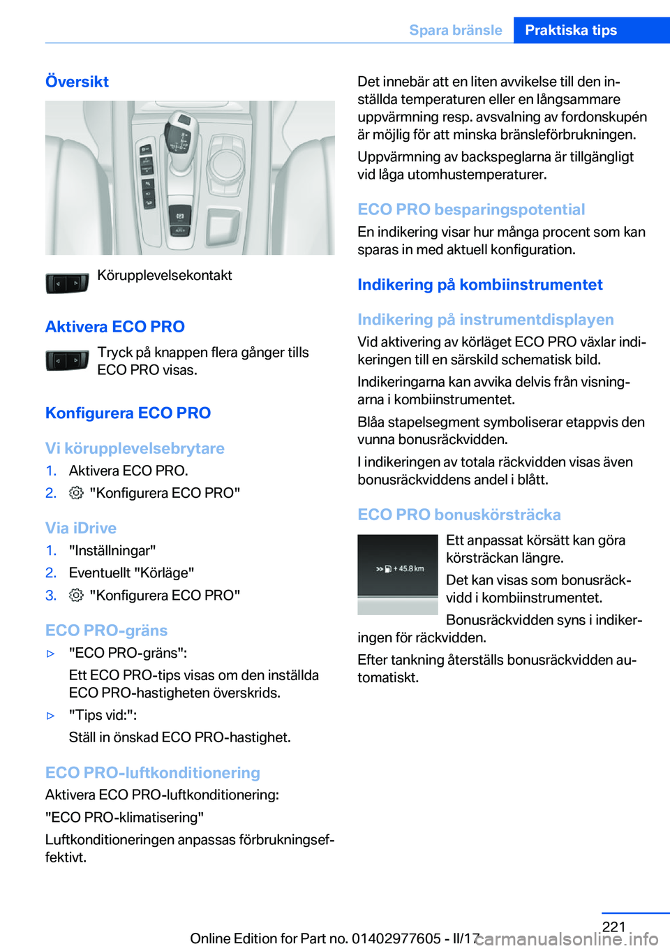 BMW X6 2017  InstruktionsbÖcker (in Swedish) �